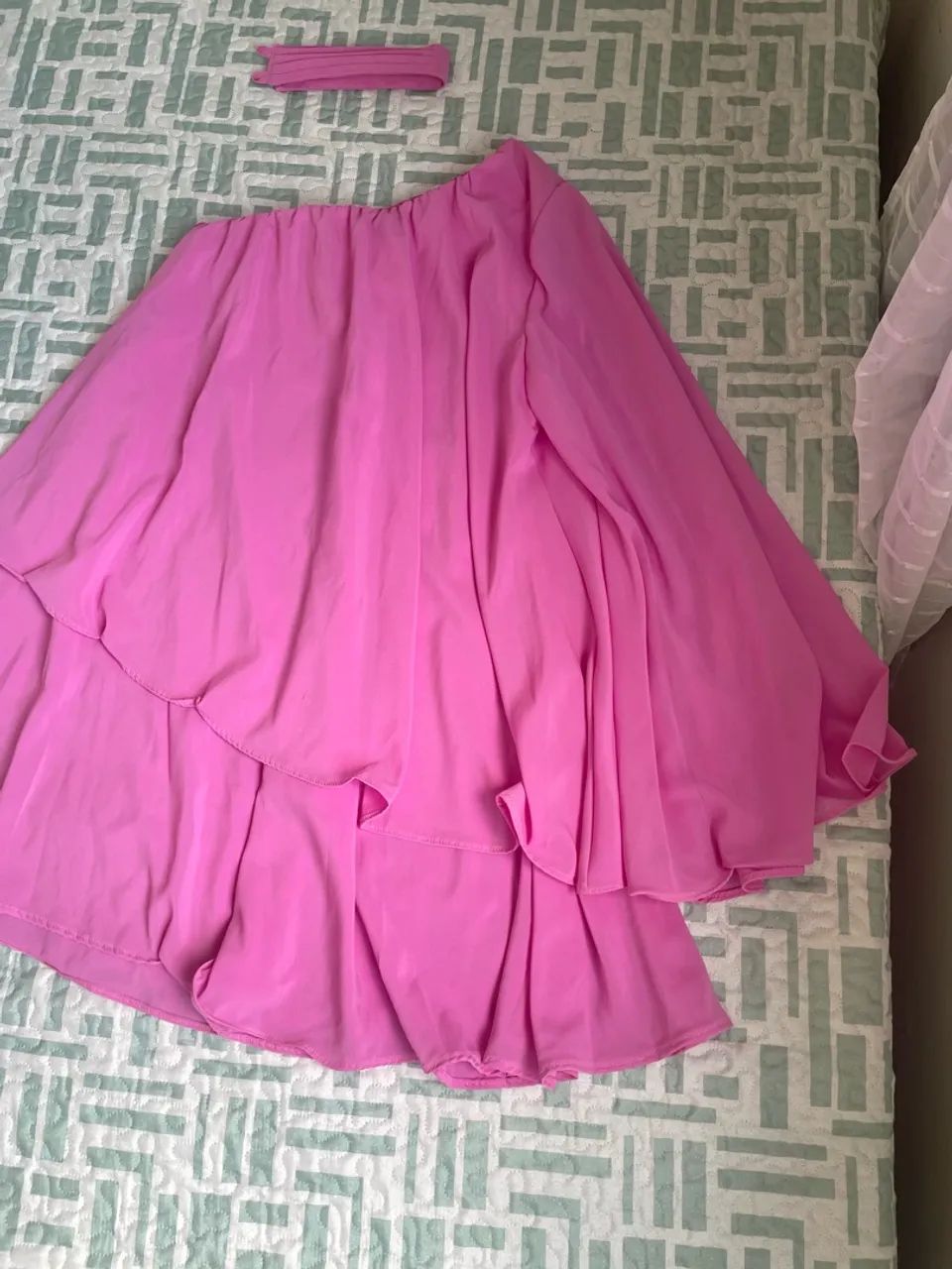 Vestido em crepe alfaiataria 