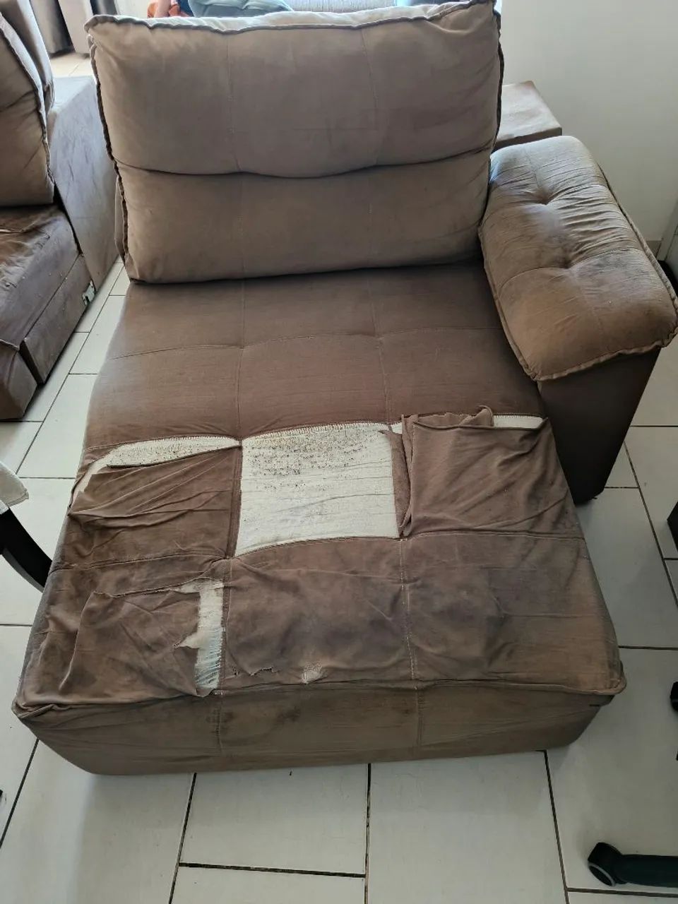 DOAÇÃO DE SOFÁ USADO - Foto 4