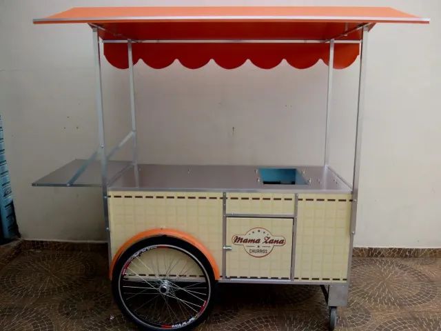 Carrinho de mini pizza brotinhos gourmet novo mod. Idealmaq 6x - Foto 3