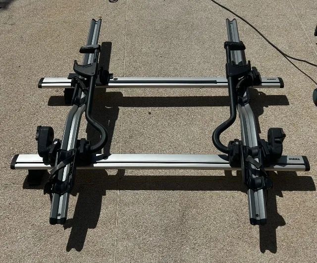 Transbike Thule  - Travessas e 2 Teto Thule Proride - Foto 2