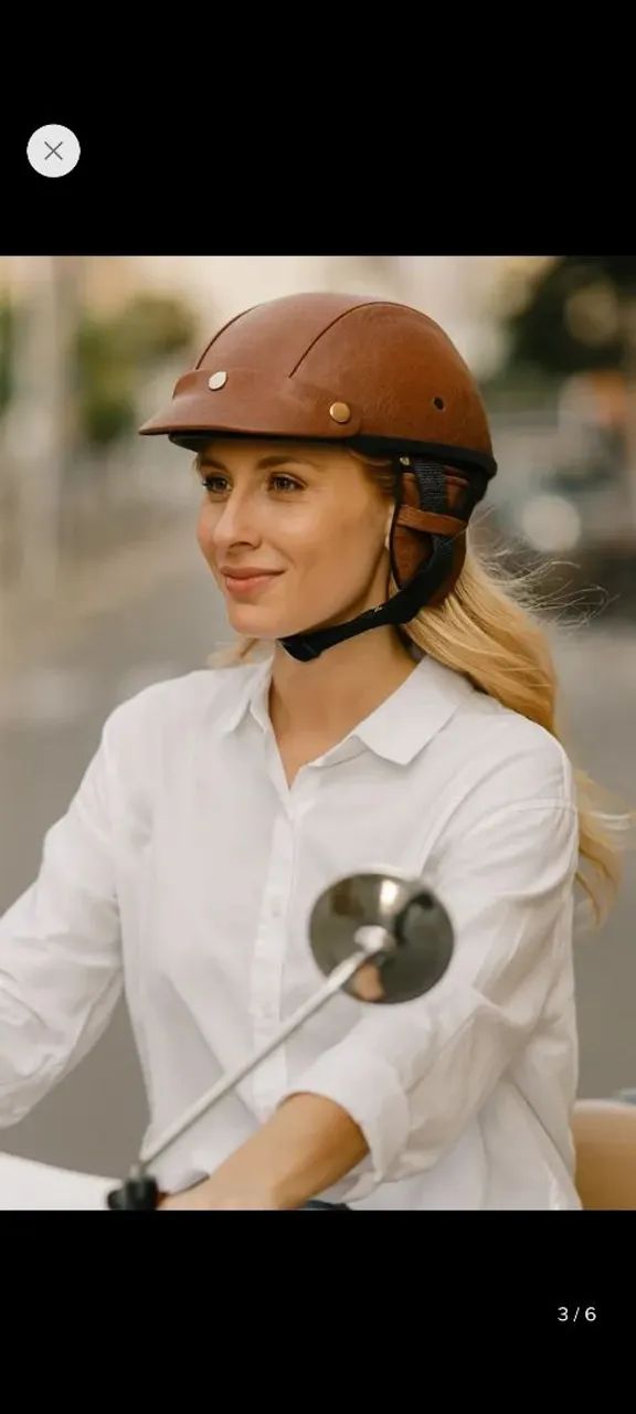 Capacete Bike Ciclismo Moto Scooter Elétrica Unissex Adulto