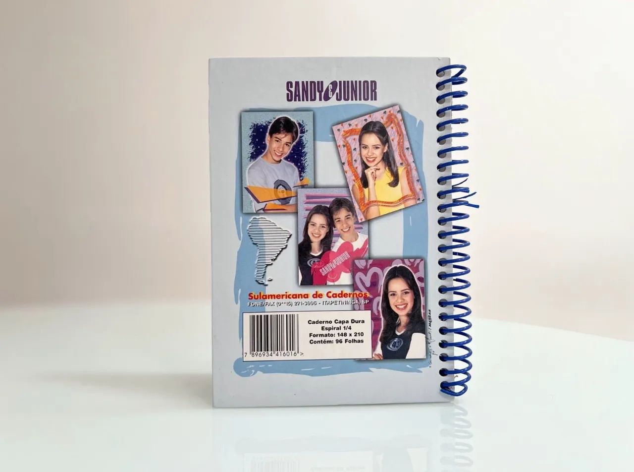 Caderno Sandy & Junior - Foto 3