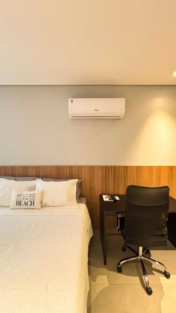 100% Mobiliado e Climatizado | Studio Completo na Orla 14 - Foto 4