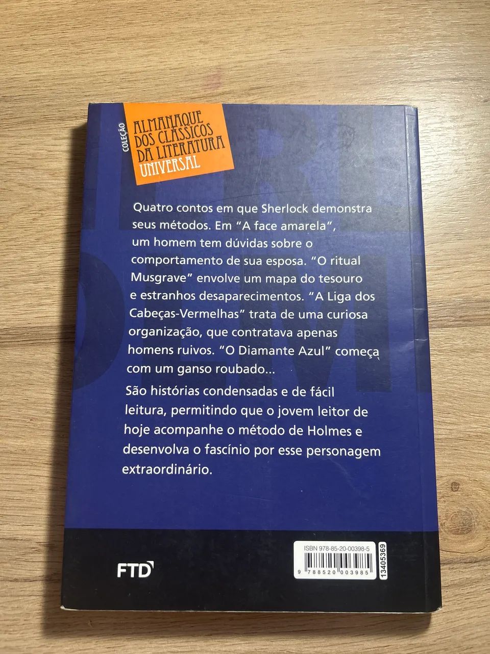 Livro Sherlock Holmes - USADO - Foto 2