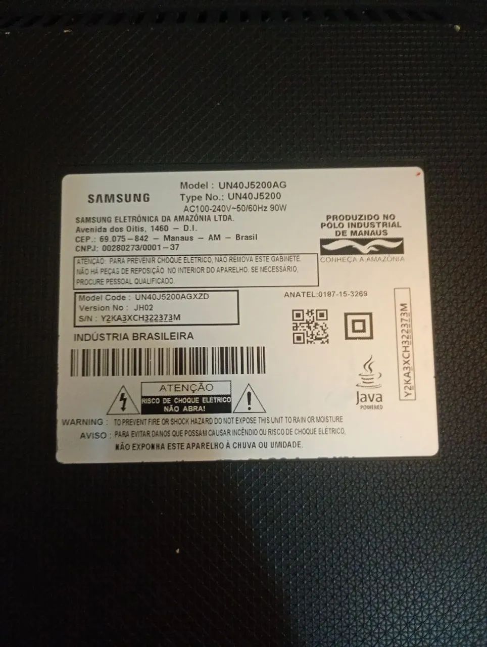 TELEVISÃO SAMSUNG SMART 40 POLEGADAS - Foto 5
