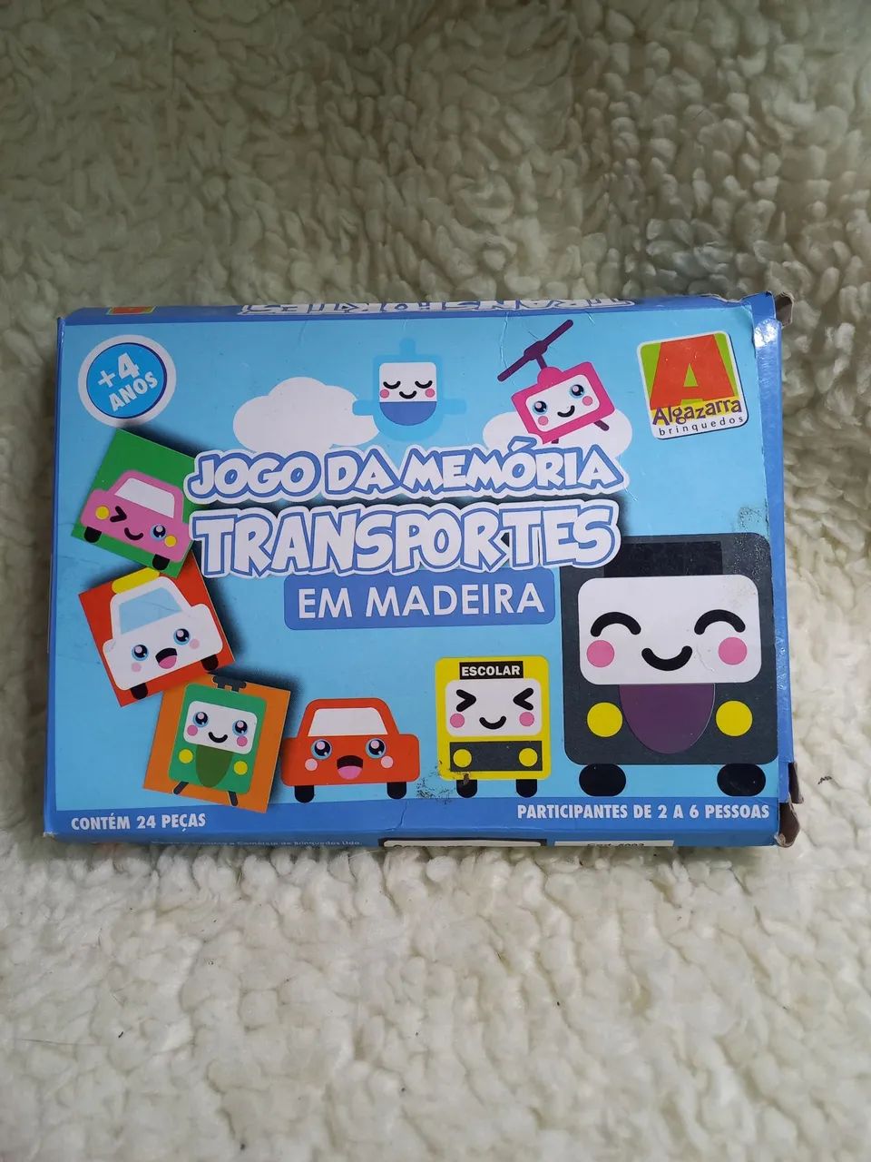 Lote de quebra cabeça  infantil e 1 jogo da memoria - Foto 4
