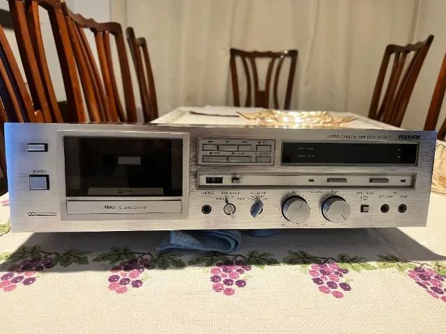  TAPE DECK  POLYVOX CP 950 EXCELENTE ESTADO FUNCIONANDO PERFEITAMENTE - Foto 3