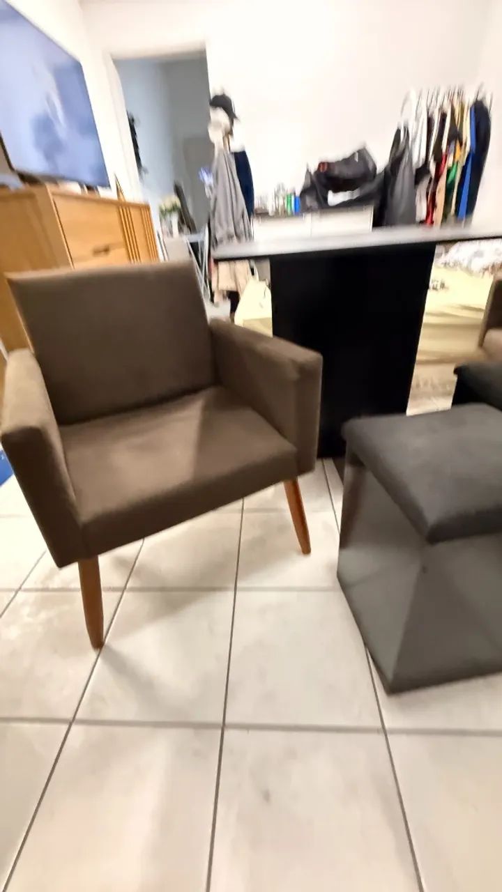 Conjunto mesa + poltronas  - Foto 4