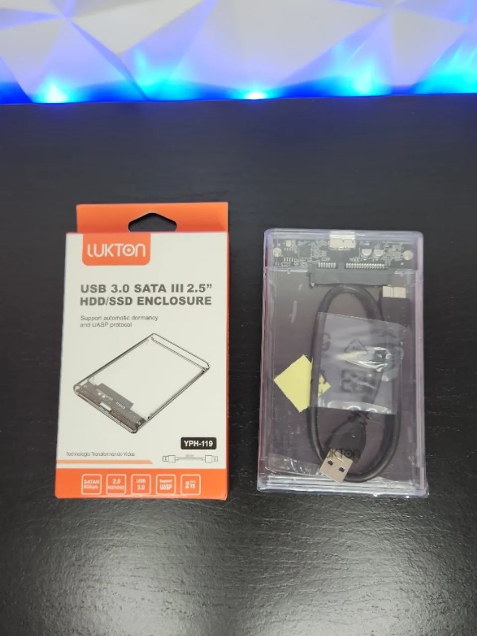 Case para HD/SSD Externo USB 3.0 até 2TB - Foto 2