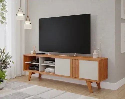 Rack Paraty 100% MDF para TVs de até 60 Polegadas - Entrega Imediata!