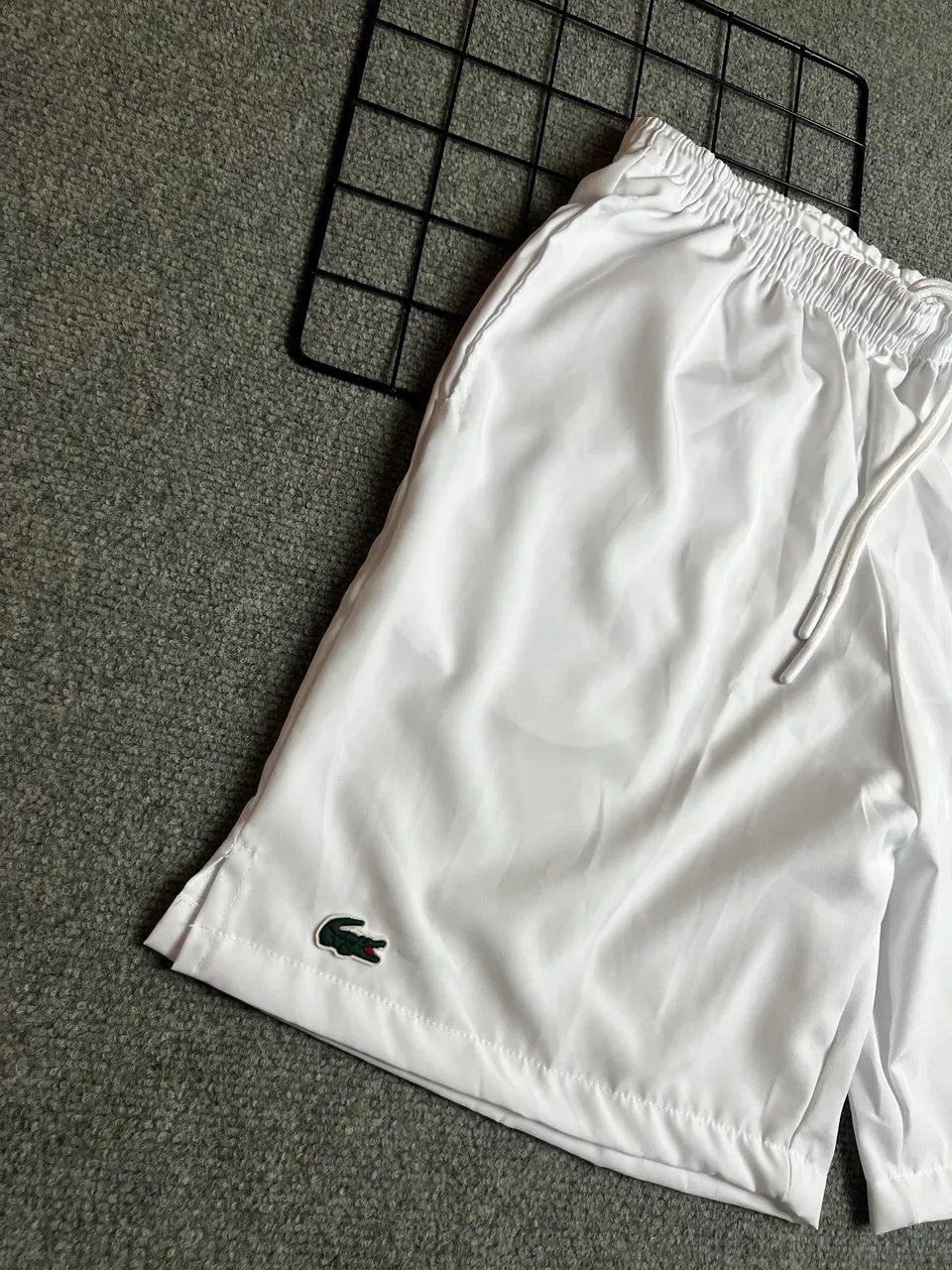 Bermuda Lacoste Sport Branca - Foto 2