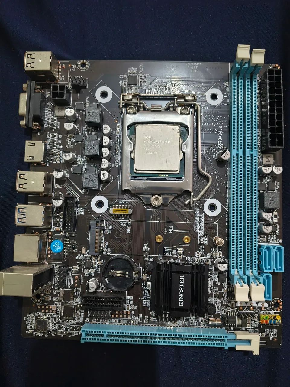 Placa Mãe h81 com CPU i3 de brinde