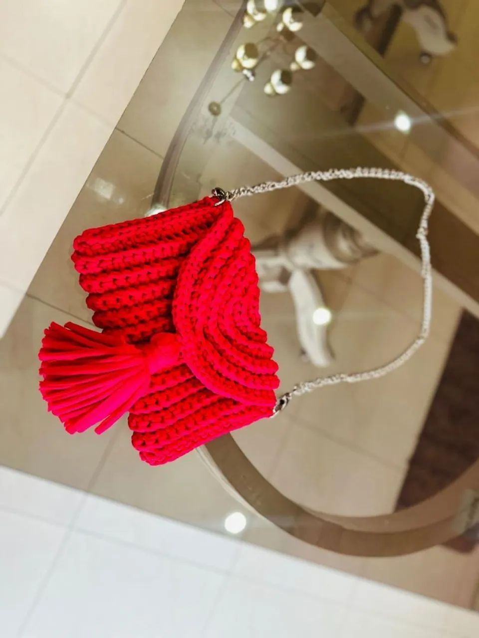 Bolsas de crochê - Foto 4