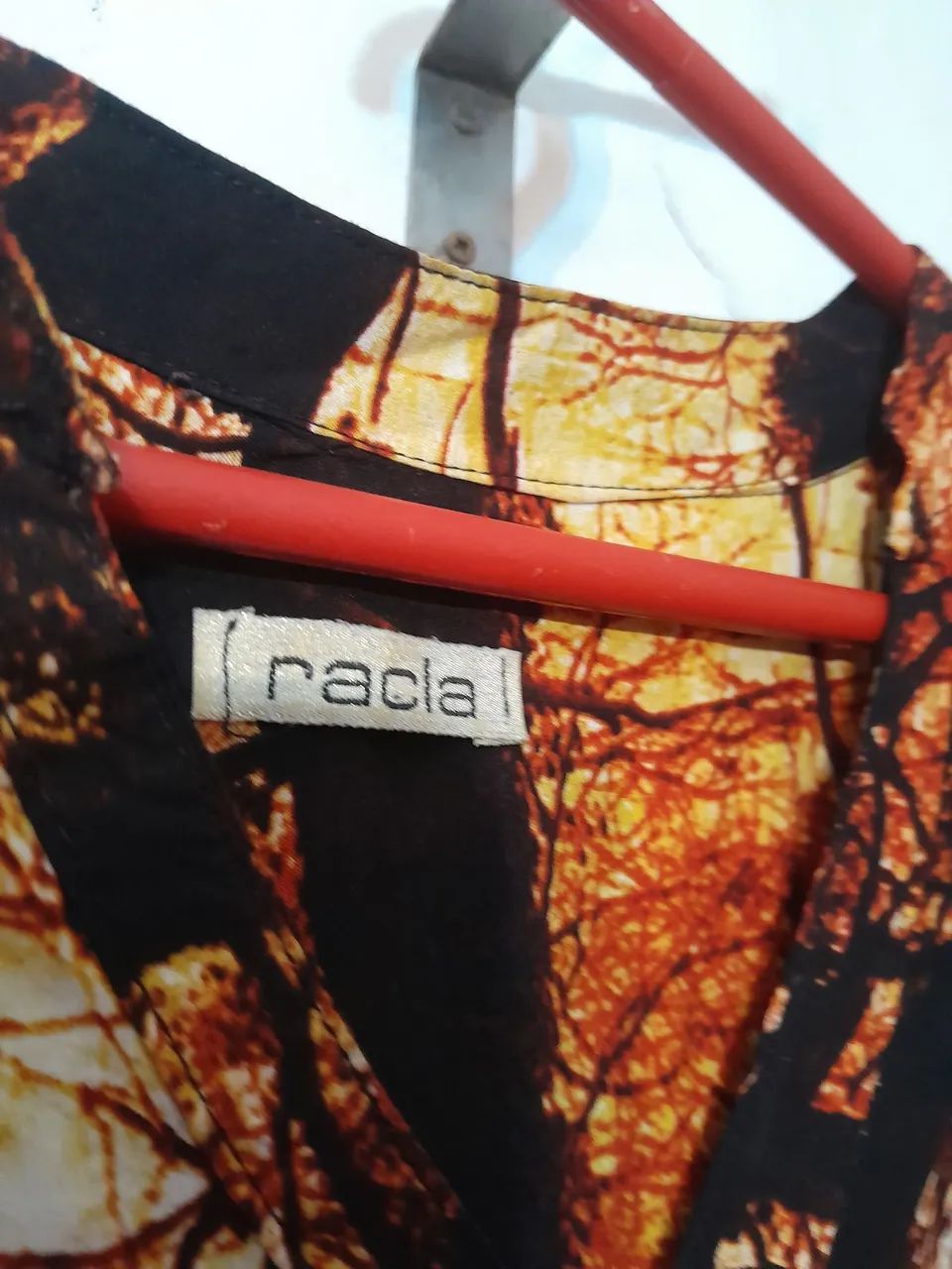 Lindo vestido estampado com mangas com rendas - Foto 4