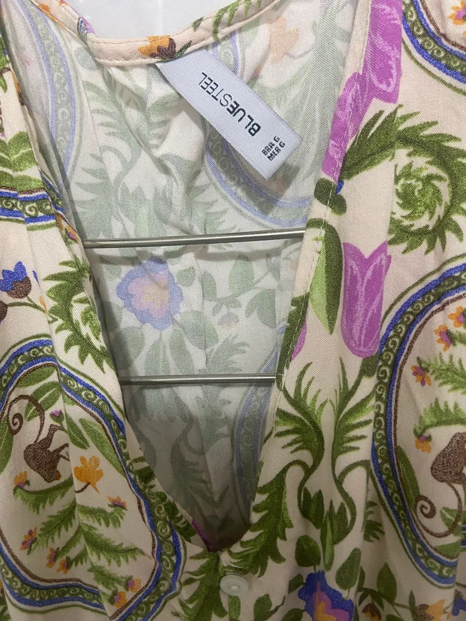 Vestido longo midi floral  - Foto 5