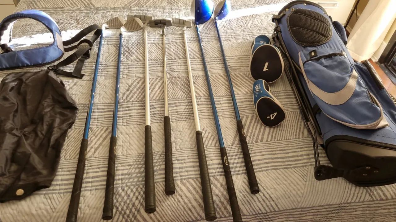 OFERTA PARA VENDER!!! Conjunto de Tacos de Golfe XGenJr TiTech - Foto 5