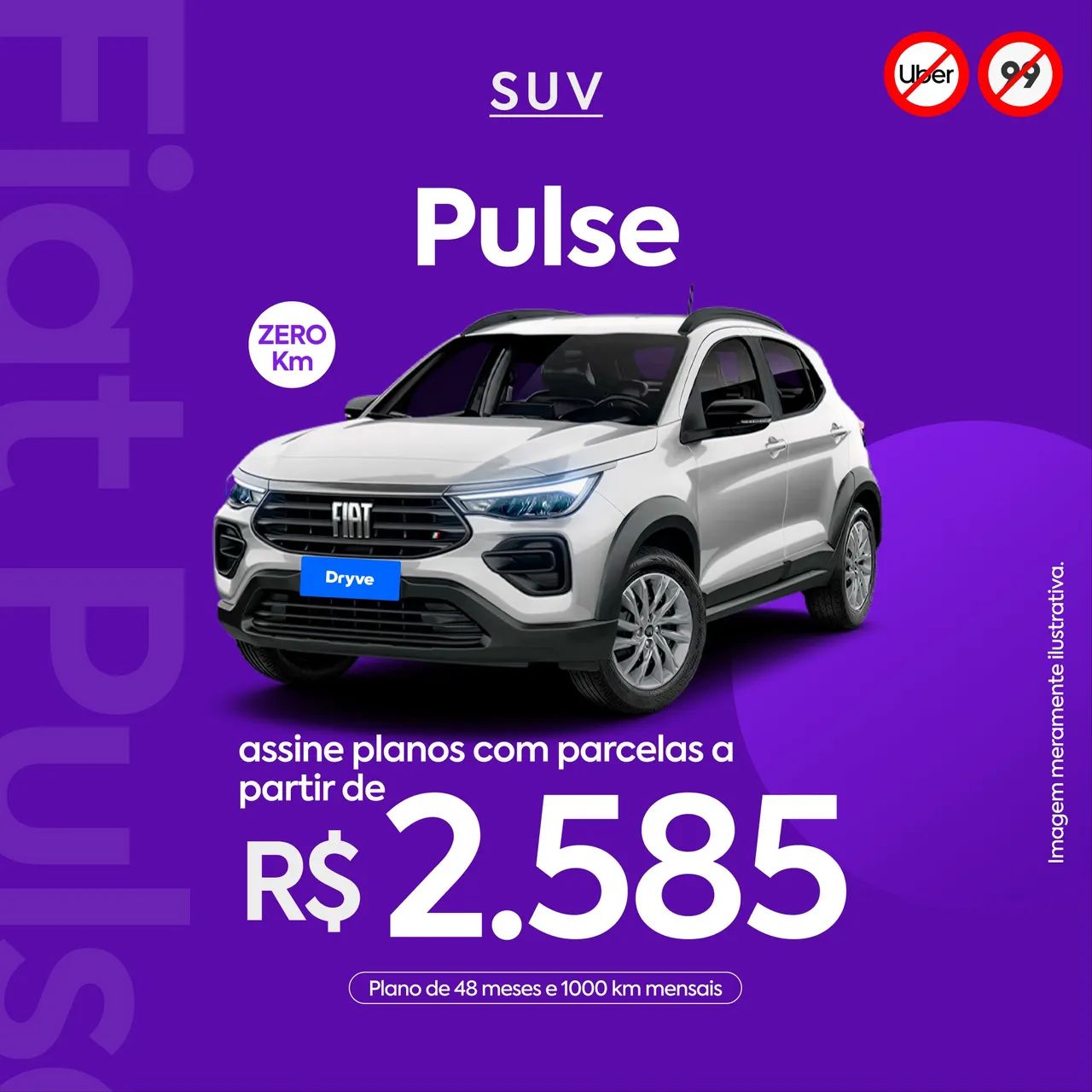 Assinatura de veículos ZERO 