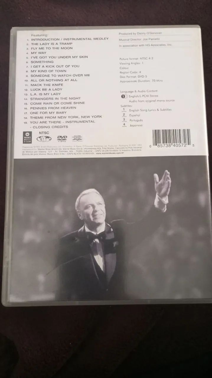 Dvd Frank Sinatra io Japan - Foto 2