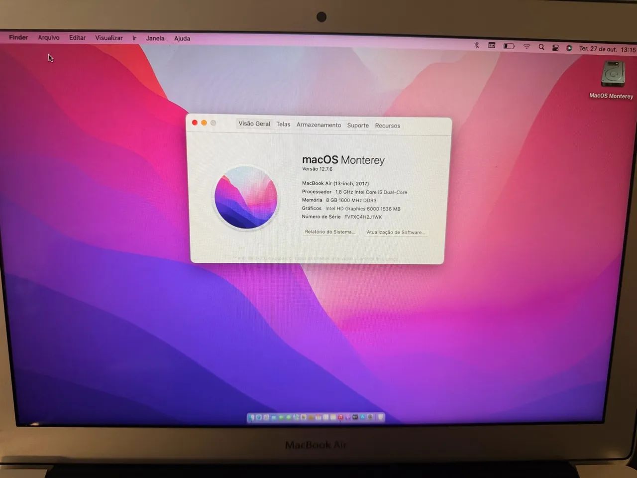 MacBook Air 2017 13.3 - Foto 3