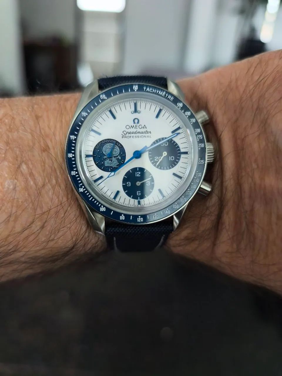 Relógio Omega Speedmaster Snoopy - Super clone. Terra e Snoopy se movem!! - Foto 5