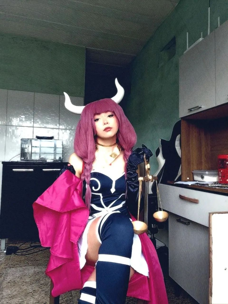 Cosplay completo aura guilhotina - Foto 2