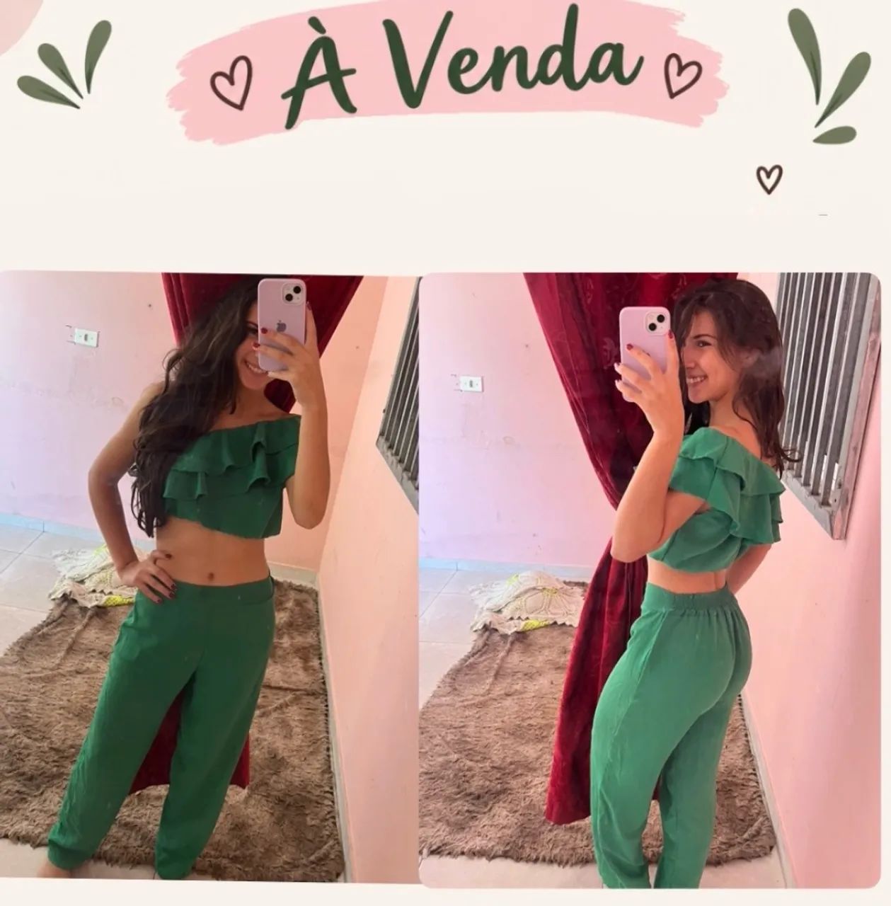 Macacão feminino verde | lindo e conservado ?