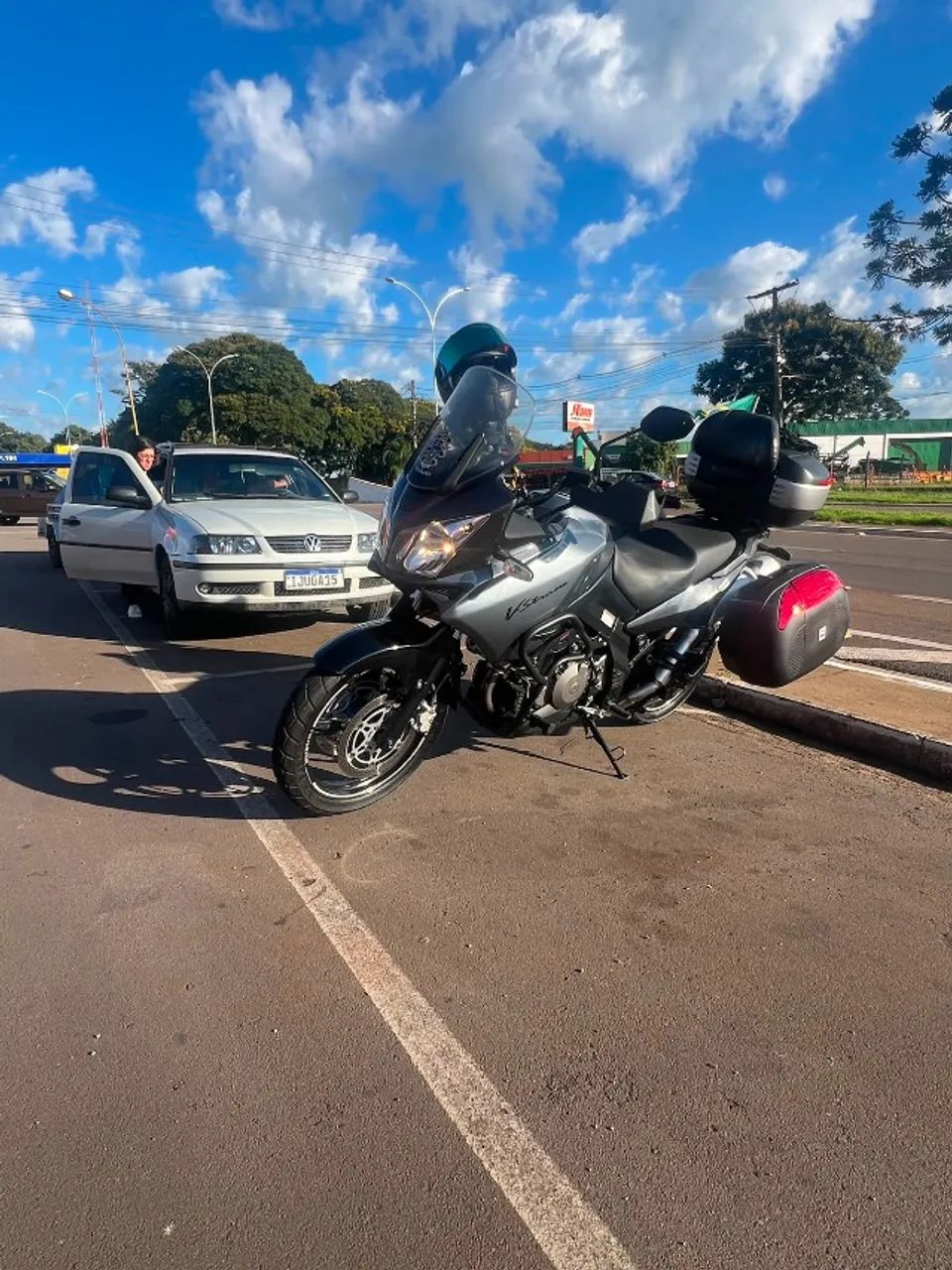 V-STROM 1000 2009 - IMPECÁVEL E PRONTA PRA RODAR! - Foto 5