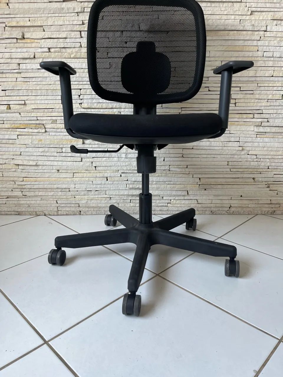 Cadeira de Escritório Flexform Dot All Black - Foto 3