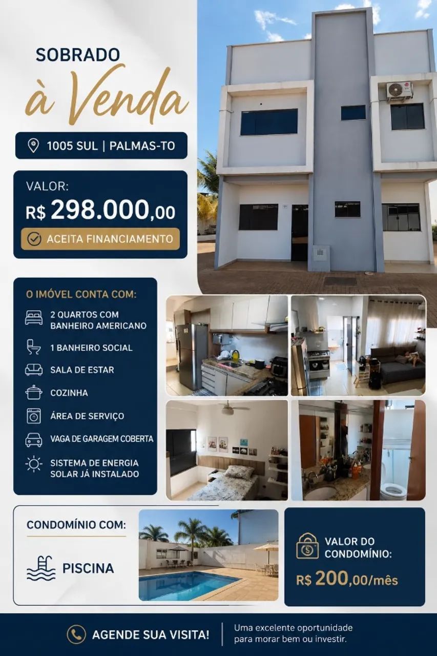 ? Sobrado à Venda - 1005 Sul | Palmas-TO  