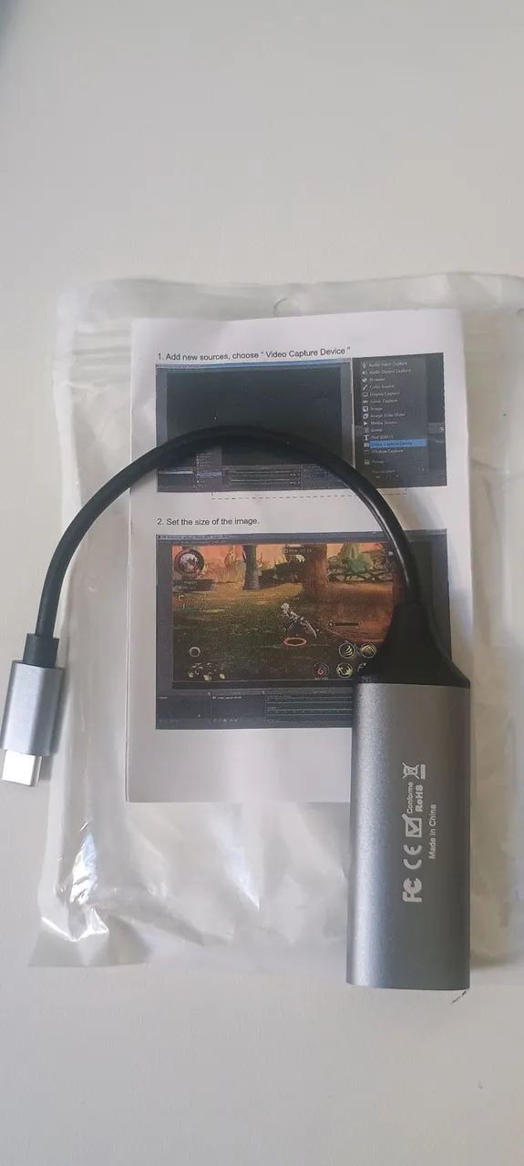 Placa de Vídeo Capture Hdmi xC - Foto 2
