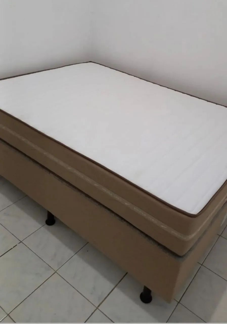 Cama box casal Colchão de Espuma - Cannes 1.38x 1.88 - Foto 3
