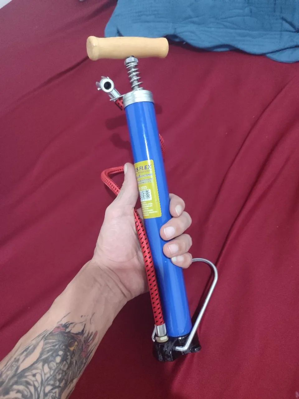 bomba de encher pneu  - Foto 3