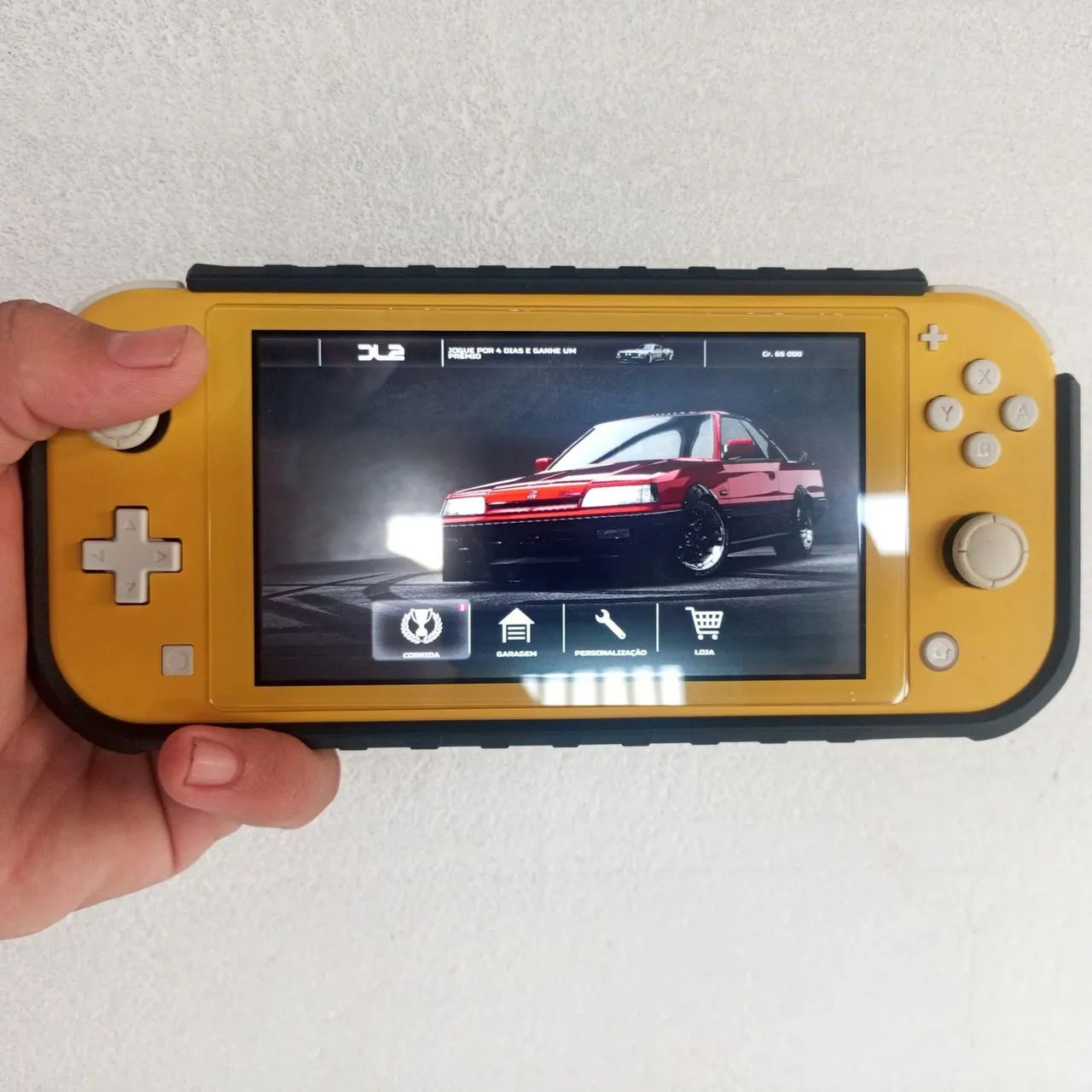 Nintendo switch lite amarelo 