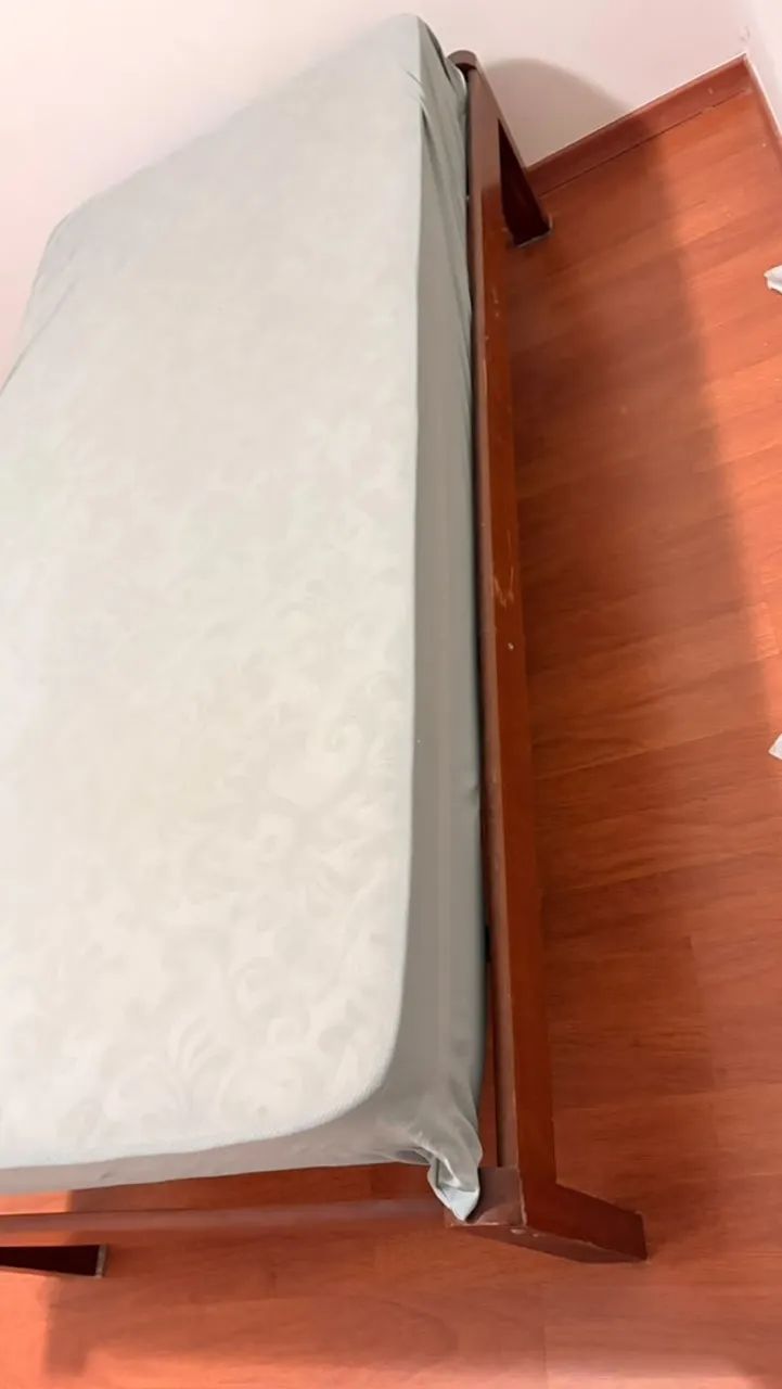 Cama solteiro com colchão  - Foto 3