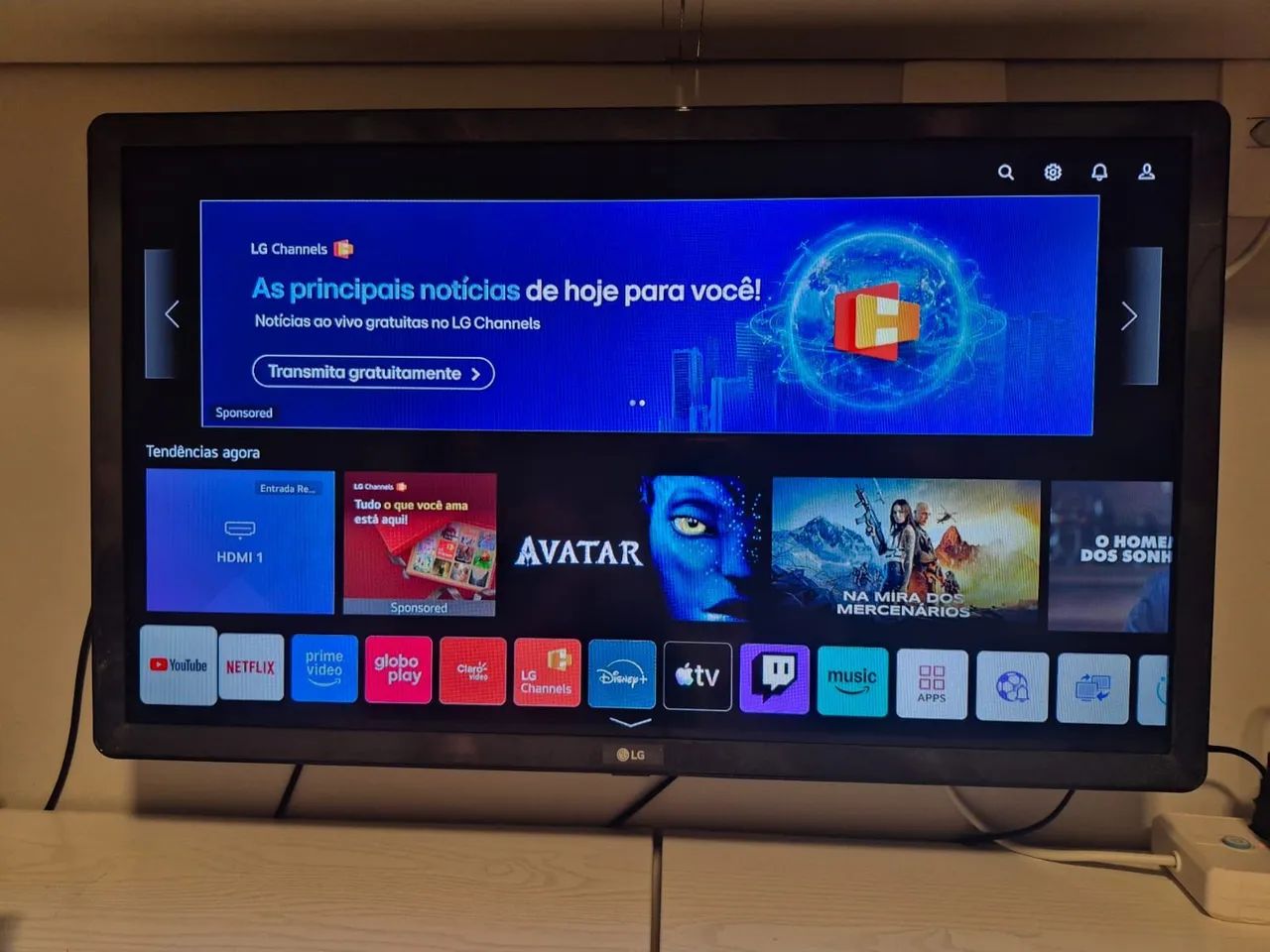 TV LG 32 SMART SEMINOVA  - Foto 2