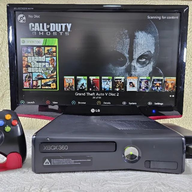 Xbox 360 Slim (63 Jogos) - Foto 4