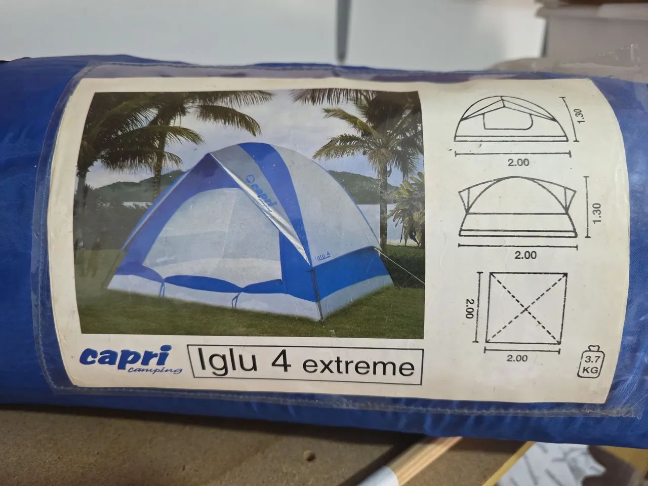 Barraca de camping 