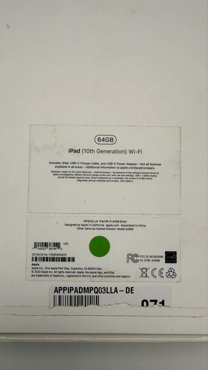 Ipad 10 64gb - Foto 5
