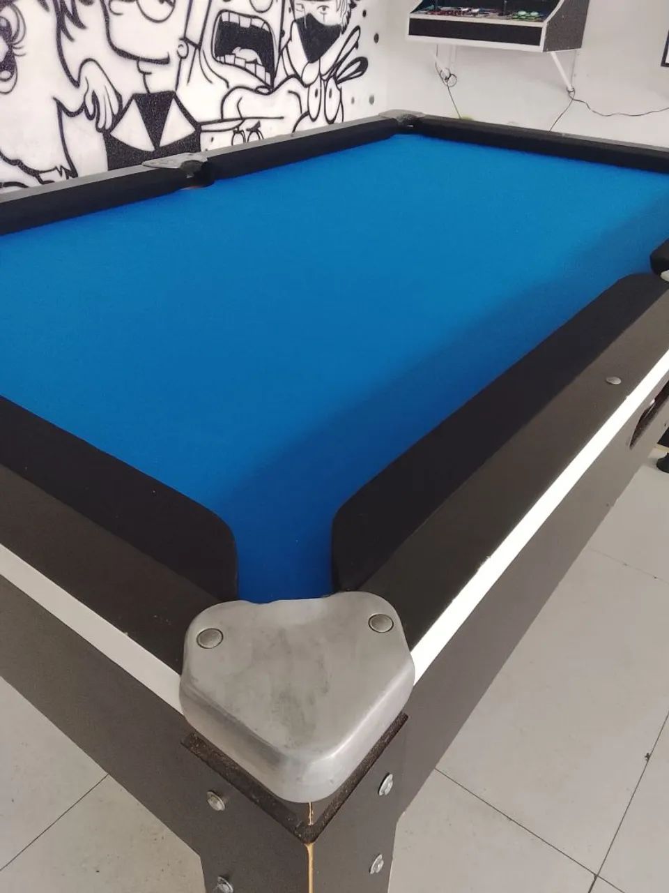 Troca de pano de mesa de bilhar - Foto 4