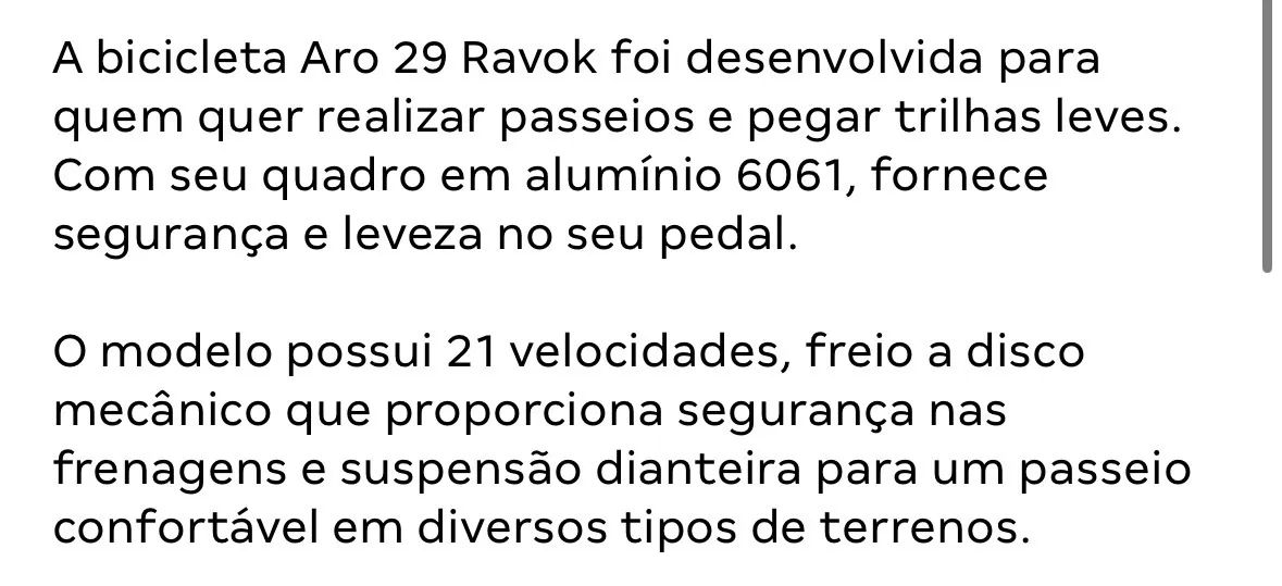 Bicicleta aro 29 aro Ravok  27 marchas  - Foto 2