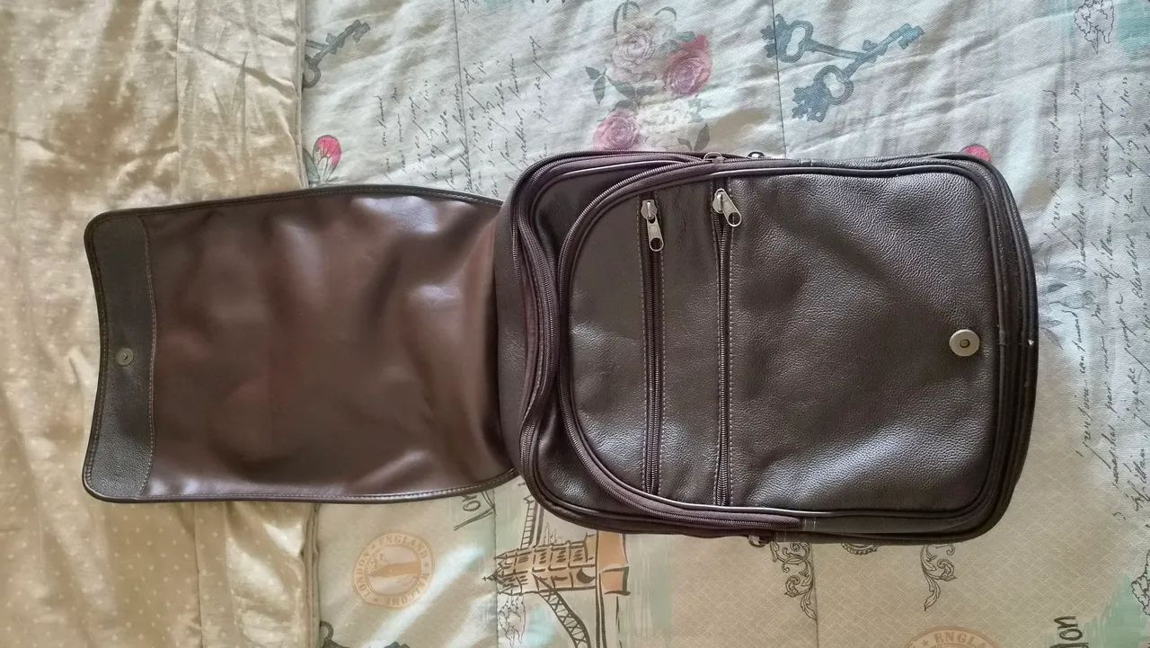 Mochila Executiva de Couro Letigimo - Foto 3