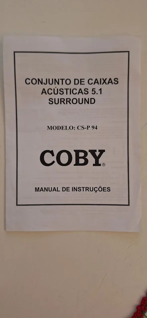 Conjunto Home Theater- 5 Caixas de Som e Subwoofer COBY - Foto 6