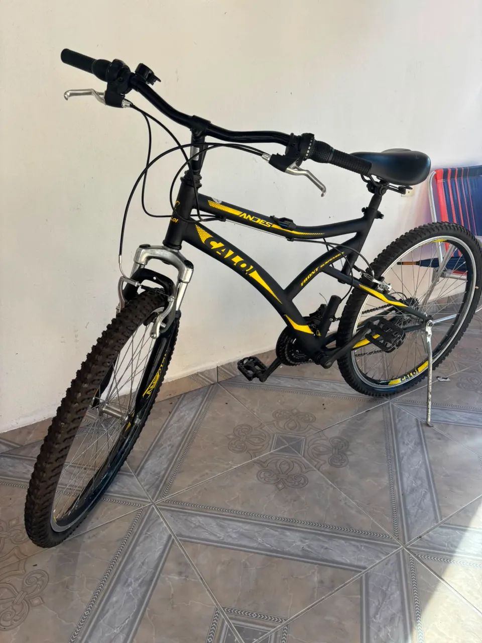 Bicicleta Caloi semi nova , aro 26 .  - Foto 4