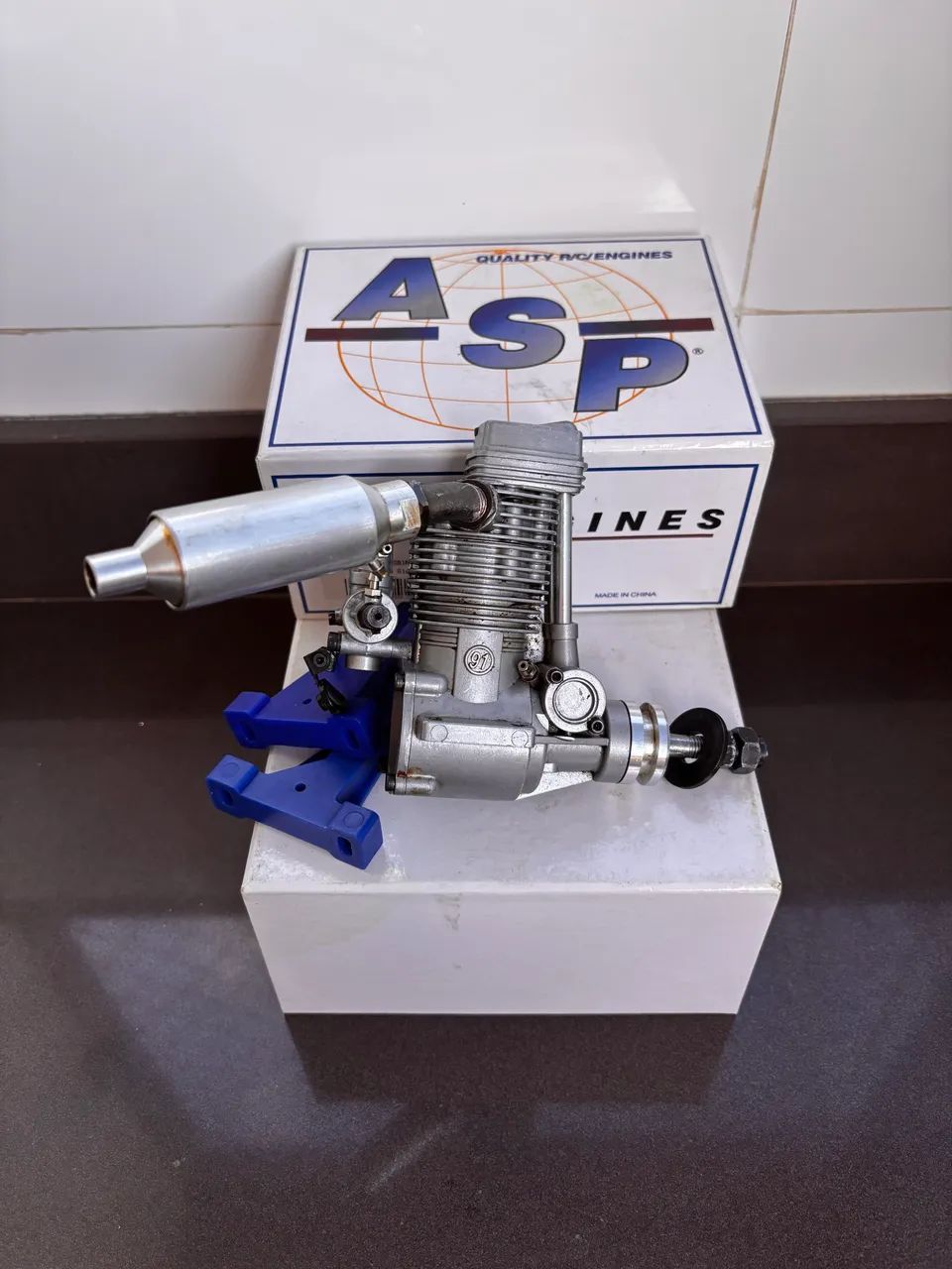 Motor ASP 91 Glow - Aeromodelo  - Foto 5