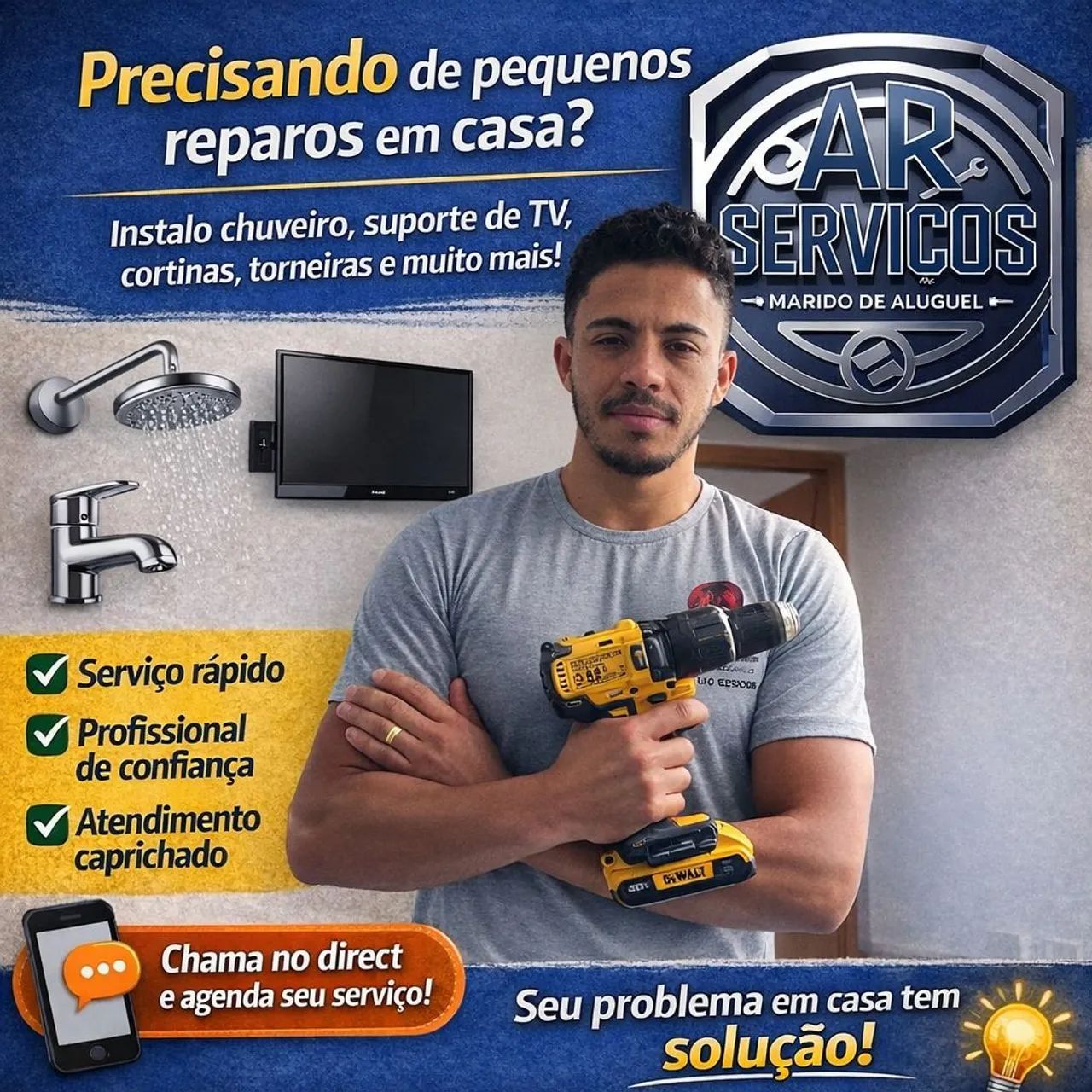 AR SERVIÇOS MARIDO DE ALUGUEL  - Foto 5