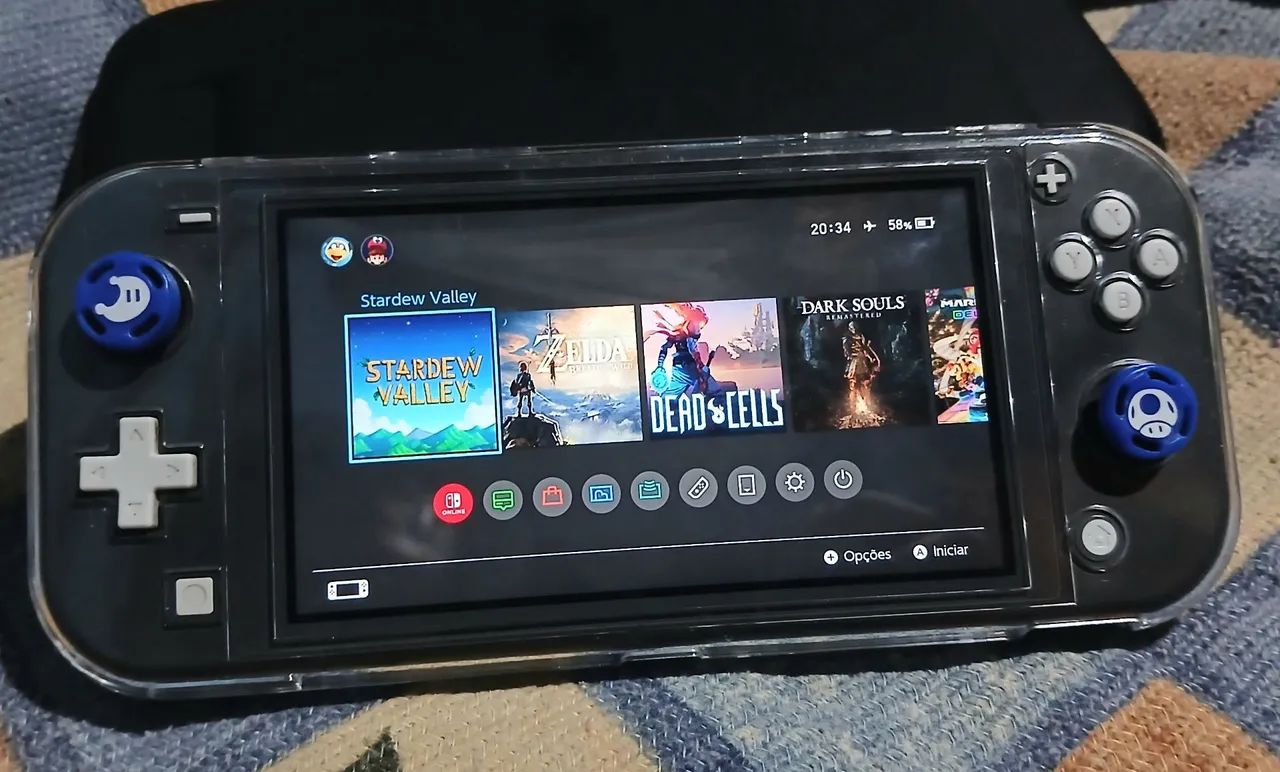 Nintendo switch lite desbloqueado - Consoles de Vídeo Game