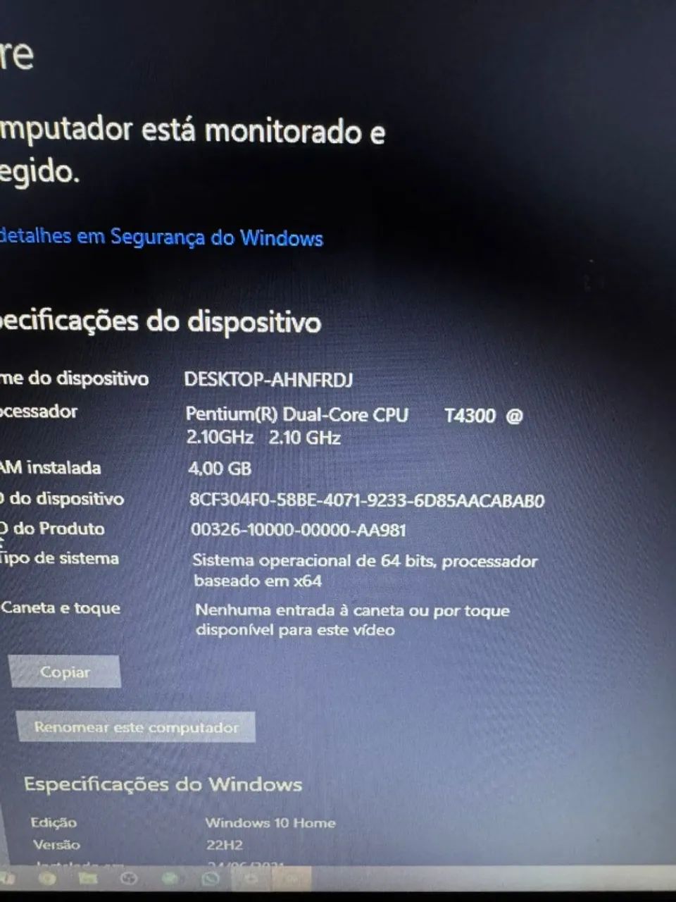 NOTEBOOK DELL INSPIRON 1545 - Foto 3