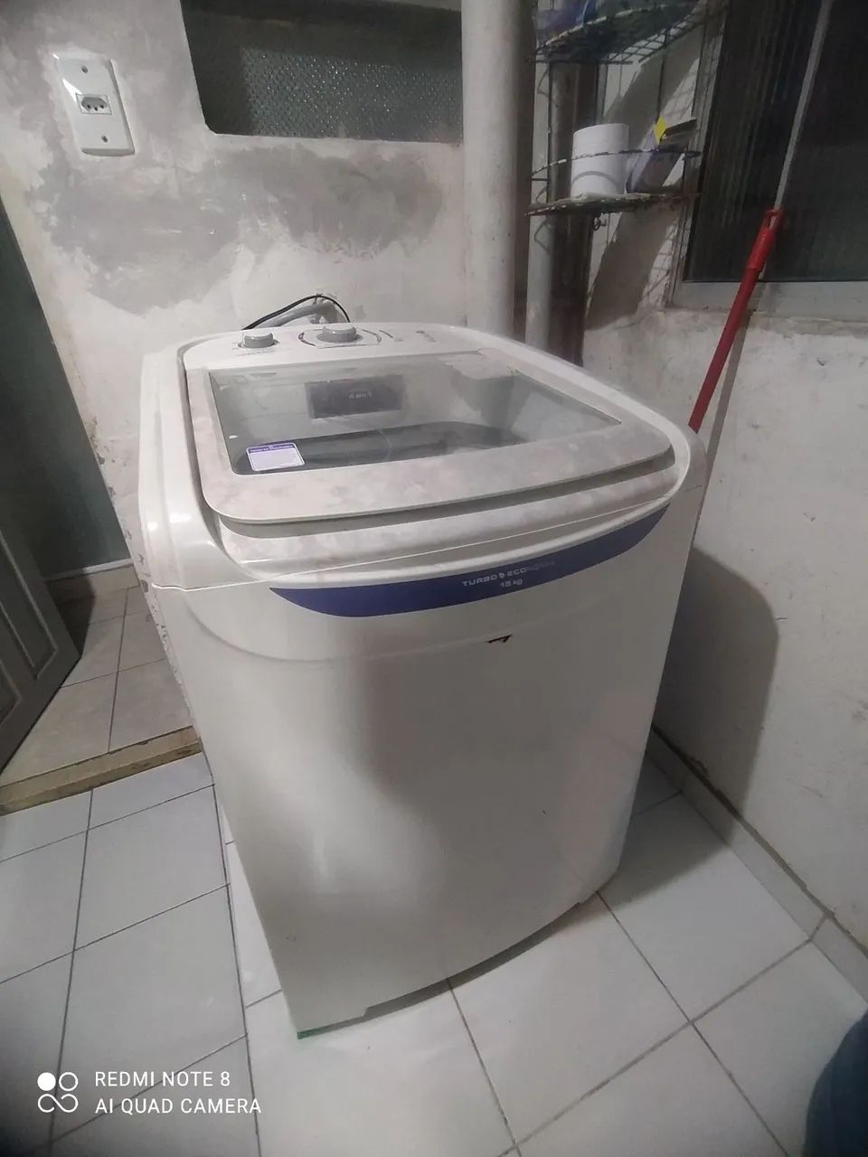 Máquina 15kg Lavar Usada 