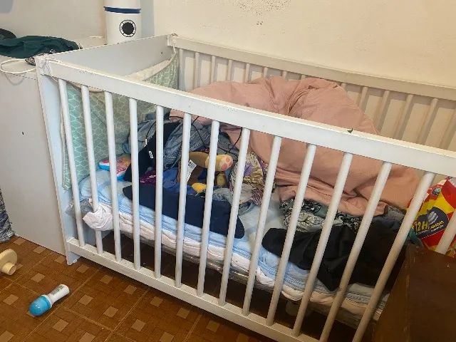 Berço branco tamanho padrão  - Foto 2