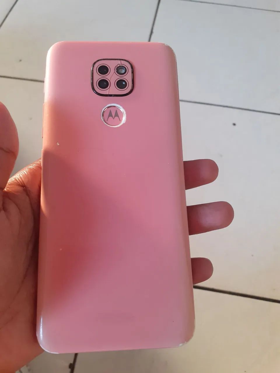 Moto G9 Play com o display queimado  - Foto 2